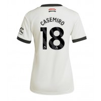 Manchester United Casemiro #18 Kolmaspaita Naiset 2024-25 Lyhythihainen